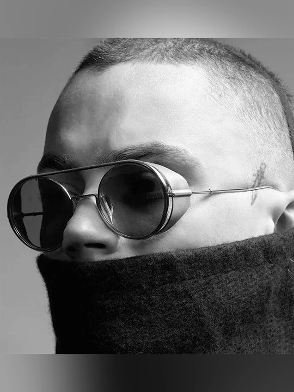 DITA Boris Bidjan Saberi BBS 100-49 Titanium Sunglasses Industrial Steampunk